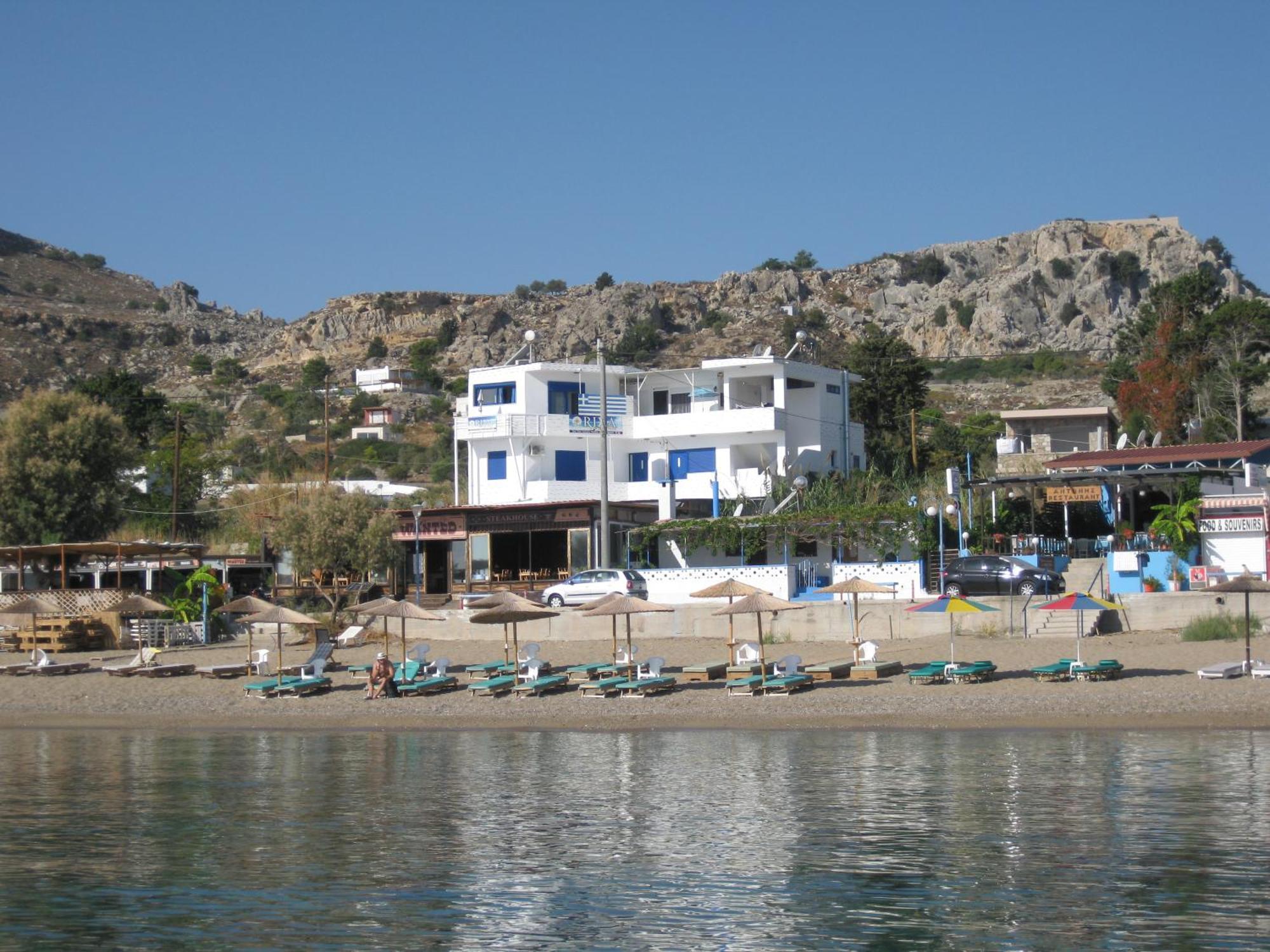 Riva Del Mare Apartment Archangelos  Bagian luar foto